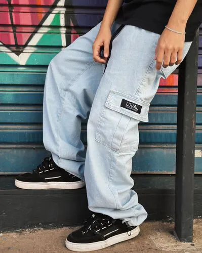 Calça Cargo Jeans Clara